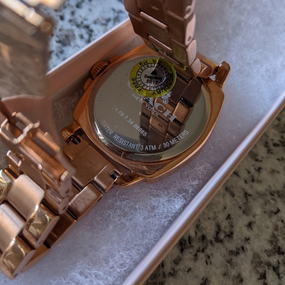 COACH 40mm Rose-Gold Watch - Picture 5 of 8